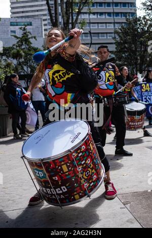 Paro Nacional 4. Dezember 2019 Stockfoto