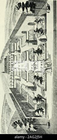 . Ein vagabund Höfling; von den Erinnerungen und Briefe von Charles Louis Baron von pöllnitz. h. Wie muchdid dem achtzehnten Jahrhundert Männer Abneigung Hügel! Da der Besucher in Spa war er byswarms der Bettler begrüßt. Bourg war ganz aus Holz gebaut, nur etwa zwei hundert Häuser, Mittel und Alt, makingup ungefähr zwölf hundert Betten für die Besucher. Die salientbuildings waren die Pfarrkirche, und dass der theCapuchins auf dem Hügel. Pollnitz dachte Spa muss wirklich im Winter schrecklich. Er nahm seine abodeat Cours de Londres, das beste, größte und mostfrequented des Inns und in ungefähr zwei Wochen h Stockfoto