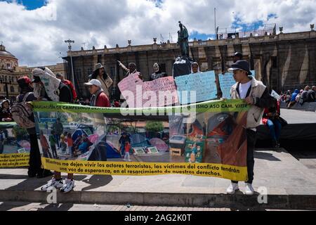 Paro Nacional 4. Dezember 2019 Stockfoto