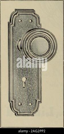 . Hardware merchandising August-oktober 1912. Stockfoto