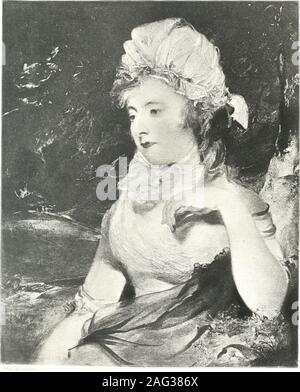 . La peinture Anglaise de ses Origines a Nos jours. r^. JOHN HOPPNER PORTRAIT DE FKMMF. CoUcrrion VV-^: Stockfoto