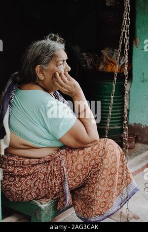 Statue artisan in Kalkutta arbeiten Stockfoto