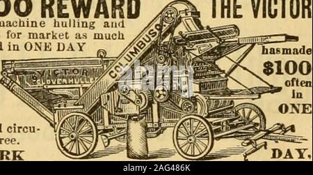 . Des Gärtners monatliche und Gärtner. PHILADELPHIA. Stecher für FtORISTS, Sl&lt; EDSMINAM) NrRSERMEN 10.000 Electros für oben. Für salecheap. Senden illustratedbook 25c. für große und von 1. Ordnung absetzen. Niemand kann mit mir in pricesfor neue Arbeit konkurrieren. Ftf 1000 $ Belohnung für alle luaobme Schälen amicleaning fit für den Markt als muoUClover Saatgut in der ONKas VICTORDOUBLEHULLER. IIln&lt;! behandelt circilar verschickt kostenlos. NEWARKMACHIKE CO., Columbus, O. Ea. Br. llou der Sieger. DAT. , Llagerstown, M (!, HOUGHS ELEMENTE DER FORSTWIRTSCHAFT entwickelt sich zu leisten, Informationen über die Pflege von Plantingand Fores Stockfoto