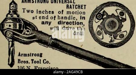. Hardware merchandising August-oktober 1912. Stockfoto