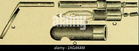 . Medizinische Elektrizität; eine praktische Abhandlung über die Anwendungen der Elektrizität in der Medizin und Chirurgie. Stockfoto