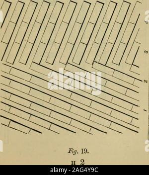 . Die praktischen Ziegel und Ziegel. Kunst, Ziegel und Fliesen. 147 Abb. 20. rn7 // // //&gt; // // / r-n-rn-T3 I I I I I I I I r rI rfn I II I I T-r)-n-T^i^TT^t^^ TTT I I 1) I I I I I DIE l/y £ - // OL £ (cj. 148 GRUNDLAGEN DER Abb. 21. Stockfoto