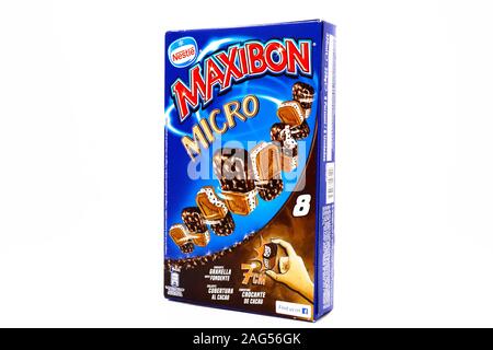 MAXIBON Eis. Maxibon ist eine Marke der Nestlé Stockfoto