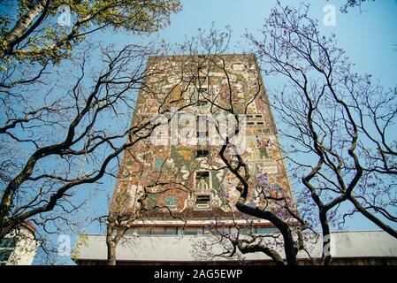 Central University City Campus der Universidad Nacional Autonoma de Mexico UNAM - UNESCO-Welterbe Stockfoto