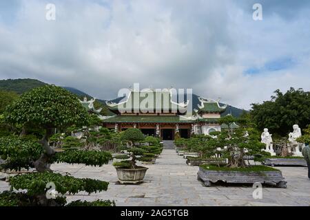 DA Nang, Vietnam - November 20, 2019: Linh Ung Pagoda in Son Tra Berg in der Stadt Da Nang, Vietnam Stockfoto