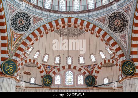 Sehzade Moschee in Istanbul, Türkei. Stockfoto