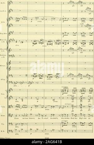 . Instrumentationslehre von Hector Berlioz. Ergänzt und Pfr. von Richard Strauss. Stockfoto