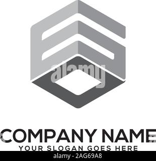 GD-schreiben Logo Designs, ursprüngliche Name logo Vektor Stock Vektor