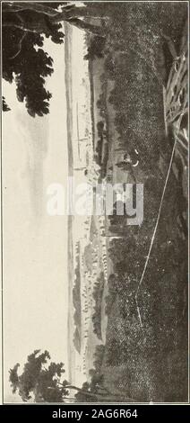 . Alte und neue Montreal mit einer Reihe von vergleichenden Blick illustriert das Wachstum und die Entwicklung der größeren Stadt. Stockfoto