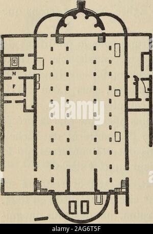 . L'art Chrétien primitif. ses procé - dés de construction et lItalie sonesthétique à à lEspa - Gne, à la Gaule. Mais il estune Région qui, toute fidèlequelle soit au Plan généralque Nous avons décrit, Lem-porte sur Rom par lavariété édifices de ses Reli-gieux. Cest lAfrique, dontlépanouissement artistiquesous Constantin fut merveil - leux. Ses principales églisessont à Tigzirt, Tipasa, Damouz-el-Karita, Matifou (Abb. 21), Tébessa, Lambèse (Abb. 22), Villes romaines queRome ne setzen assujettir à ses Beispiele. Les architectes afri-Cains refusèrent dadopter le Querschiff et les Atria. Au lieu dedégager Lab Stockfoto
