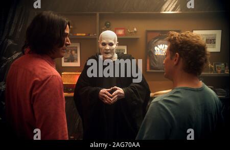 RELEASE Datum: August 21, 2020 TITEL: Bill und Ted Gesicht der Musik Studio: United Artists REGISSEUR: Dean Parisot PLOT: einmal gesagt, dass sie das Universum in einer Zeit sparen würde - reisen Abenteuer, 2, Wippen aus San Dimas, Kalifornien, sich selbst als im mittleren Alter Väter immer noch versuchen, einen Hit zu Kurbeln und ihre Bestimmung zu erfüllen. STARRING: Keanu Reeves als William 'Ted' Sadler, ALEX WINTER wie Bill. (Bild: © United Artists/Entertainment Bilder) Stockfoto