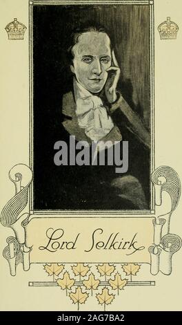 . 1812 Red River 1912: Lord Selkirk Centennial. Stockfoto