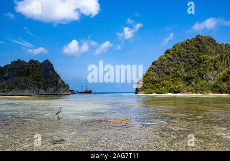 Raja Ampat tropische Inseln Indonesien Stockfoto