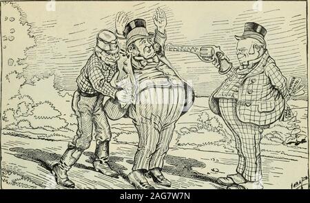 . Überprüfung der Bewertungen und der Welt arbeiten. WILLIAM mkinley.- Aus dem Journal (New York). Einige Cartoons, VOR ALLEM DER KAMPAGNE. 547. BASE UNDANKBARKEIT. Hanna (mit der Kohle Baron): Ich hasse es zu tun, alter Mann, aber ich muss. - Von der Tagesschau (Detroit). Aussage, dass es keine Trusts; und eine Anzahl von während Herr Croker Zahlen in Cartoons ohne Zahl, Sie, wie in der Karikatur oben auf dieser Seite, McKinley, Roosevelt, Bryan, Croker, und Hanna sind die Abwicklung der Kohle Streik in PennsyF - die Persönlichkeiten, mit denen der Karikaturisten vania von Herrn Hannas Sinn von p behandelt haben zugeschrieben Stockfoto