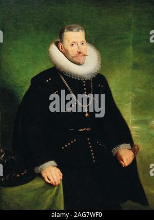 Portrait von Erzherzog Albert von Österreich (1559-1621). Private Sammlung. Stockfoto