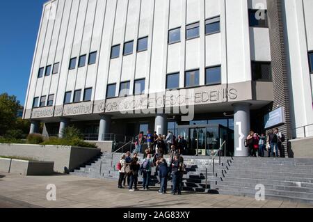 Internationaal Instituut voor Sociale Geschichte Gebäude in Amsterdam Die Niederlande 2019 Stockfoto
