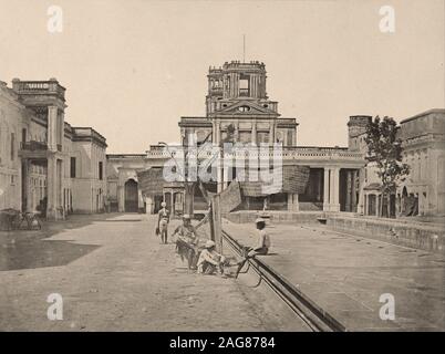 Felice Beato (1832 - 1909) - Innenraum des Ferad Buksh Stockfoto