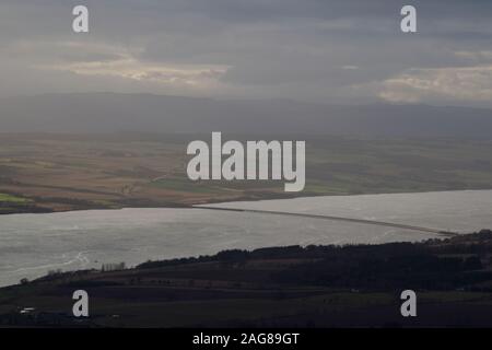 A9 Brücke über Cromarty Firth, Easter Ross, Schottland Stockfoto