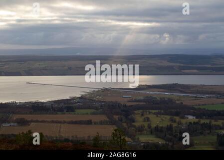 Stillgelegten RAF Evanton Airfield, Ross und Cromarty Stockfoto