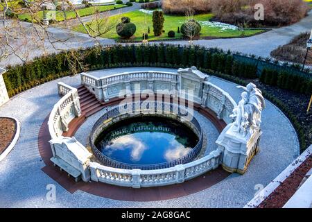 Quelle der Donau, Donaueschingen, Deutschland Stockfoto