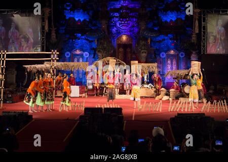 Ardha Chandra Amphitheater, 2015 Bali Art Festival, Denpasar, Bali Stockfoto