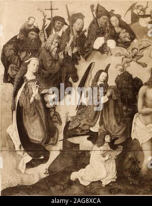 . Tableaux anciens, Oeuvres de Fr. Boucher et J. Reynolds. Stockfoto