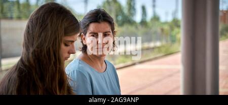 LAIA MARULL und CARMEN ARRUFAT in der Unschuld (2019) - Originaltitel: LA INNOCENCIA -, unter der Regie von LUCIA ALEMANY. Credit: ICEC/LAGARTO FILME/TV3/Cortesía Album Stockfoto