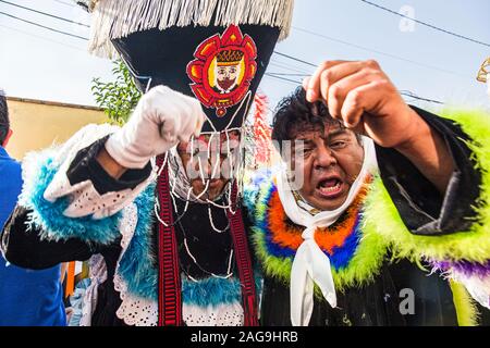 Mexiko Federal District Mexiko Stadt, Xochimilco Xaltocán Messe der Jungfrau der Schmerzen Stockfoto