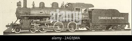 . Kanadische Transport & Distribution Management. Diese Schaufeln sind alle modernen Design und bestworkmanship. Andere Größen auf shortnotice eingerichtet werden. Kanada Foundry Company, Limited Hauptsitz und Werke: TORONTO, Ont. Bezirksämter: HALIFAX MONTREAL OTTAWA KOBALT SOUTH PORCUPINE WINNIPEG CALGARY VANCOUVER VICTORIA PRINCE RUPERT NELSON April 1913.] CANADIAN RAILWAY UND MARINE WORLD 7 10 RAD LOKOMOTIVE kanadische Northern Railway. Gesamtgewicht Motor, 154.000 Pfund?. Gewicht auf Treiber, 1 12.500 Pfund. Durchmesser, der Fahrer, 57 Zoll. Kesseldruck, 170 Pfund. Zylinder, 20 x Stockfoto