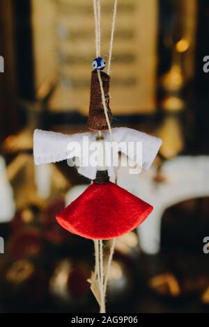 Tanzen sufi Whirling Dervish figurine in Kleid Modell Klein Stockfoto