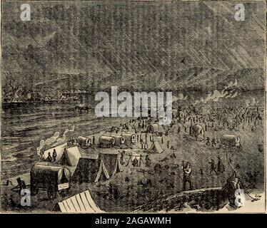 . Die Autobiografie von Parley Parker Pratt, einer der Zwölf Apostel der Kirche Jesu Christi der Heiligen der Letzten Tage, die sein Leben, Dienst und Reisen, mit Auszügen, in Prosa und Vers, von seinen sonstigen Schriften. nd und frohlockend in ihren Bedrängnissen. OnTuesday und Mittwoch, dem 5. und 6. November - Ember, Frauen und Kinder in alle Richtungen flohen. Eine Autobiographie von PARLEY P. PRATT. 109 Partei von etwa hundert und fünfzig, die i) rairie, wo sie mehrere Tage lang wanderte geflohen, meist ohne Essen 5 und nichts als der Feste für ihre Tierheim. Andere teil Stockfoto