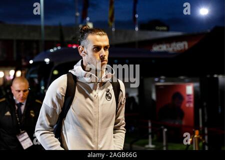 11 Gareth Bale aus Wales von Real Madrid im Camp Nou Stadion anreisen, während La Liga Match zwischen dem FC Barcelona und Real Madrid im Camp Nou am Dezember 18, 2019 in Barcelona, Spanien. Cordon drücken Sie Stockfoto