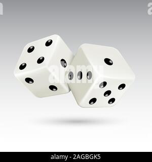 Würfel. Vector Illustration Stock Vektor