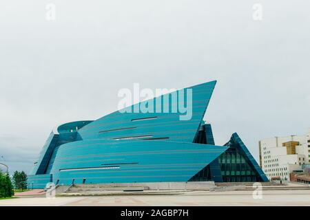 Nur-Sultan, Astana, Kasachstan - August, 2018 Kasachstan Konzerthalle Stockfoto