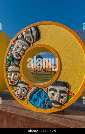 Missionskirche San José de Chiquitos, Jesuitenmission, Missionskreis, UNESCO-Weltkulturerbe, Östliche Tiefländer, Bolivien, Lateinamerika Stockfoto