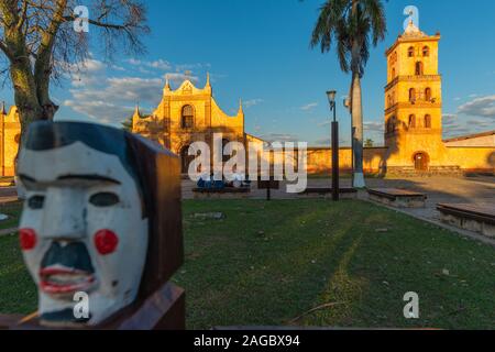 Missionskirche San José de Chiquitos, Jesuitenmission, Missionskreis, UNESCO-Weltkulturerbe, Östliche Tiefländer, Bolivien, Lateinamerika Stockfoto