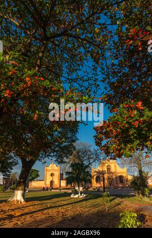 Missionskirche San José de Chiquitos, Jesuitenmission, Missionskreis, UNESCO-Weltkulturerbe, Östliche Tiefländer, Bolivien, Lateinamerika Stockfoto