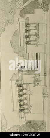 . Cyclopedia von Architektur, Tischlerei und Gebäude: Ein allgemeines Nachschlagewerk.... 74 ^-^"^^. Stockfoto