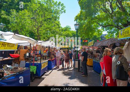 Blick von San Telmo in Buenos Aires, Argentinien Stockfoto