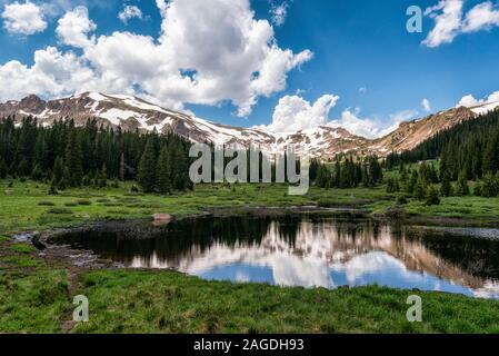 Landschaft im Eagles Nest Wilderness, Colorado Stockfoto