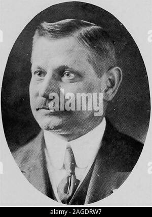 . Empire State Honoratioren, 1914. Wilhelm I. ROE Immobilien Operator, gegründet 1840 in New York City. Stockfoto