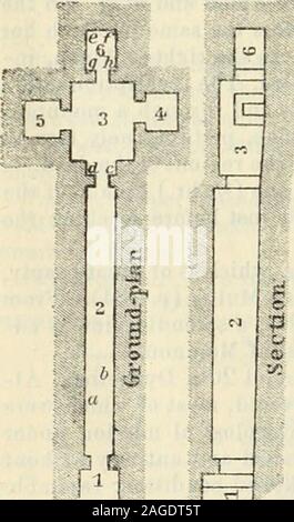 . Ägypten und die Sûdân; Handbuch für Reisende. et andTwe - metf, und die Göttin Isisi auf der rechten Seite (PI. fc) Titi steht vor Thout, Atum (Abendsonne), die genien des deadHapi und Kebh - snewf und Nephthys, thesister von Isis. - Am Eingang der ChaiKl (PI. 3&gt; sind die Göttin Selket (vyith der Skorpion auf dem Kopf; PI. c), und Keith, der großen Dame ofSaVs (PI-d). An den Wänden der Kapelle sind Götter und Dämonen. - Auf der Rückwand der Kammer ich Hathor, die Göttin der Nekropole (links), erscheint (in Form einer Kuh) in einer bergigen Landschaft; infront steht eine Platane, aus denen Stockfoto