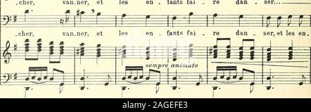 . Le jugement de Midas: Comédie lyrique en 3 Actes. tfir r i< rP#A Pal. cher. Les en. fants Fai. re Dan. Ser-. Stockfoto