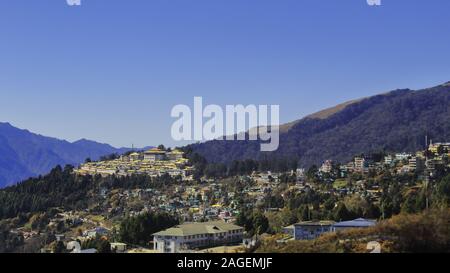 Schöne Tawang Kloster tawang in Arunachal Pradesh in Indien Stockfoto