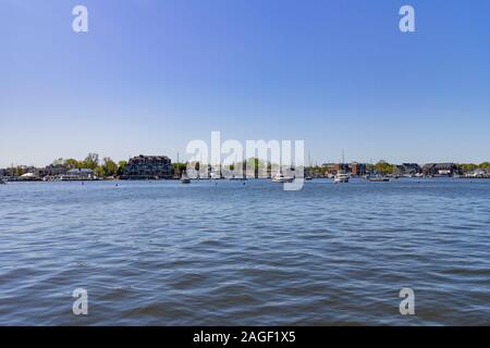 Der Hafen in schönen Baltimore, Vereinigte Staaten Stockfoto