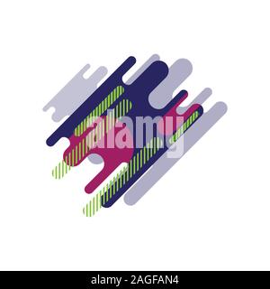 Abdeckungen mit geometrischen Muster. Farbenfrohen Hintergründen. Für Banner, Plakate, Poster, Flyer. Eps 10 Vektor Vorlage. Stock Vektor